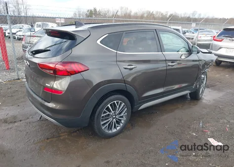 2019 Hyundai Tucson Ultimate from USA, damaged, VIN KM8J3CAL4KU000922